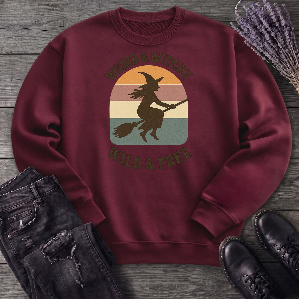 Weird Witchy Wild Free Sweatshirt