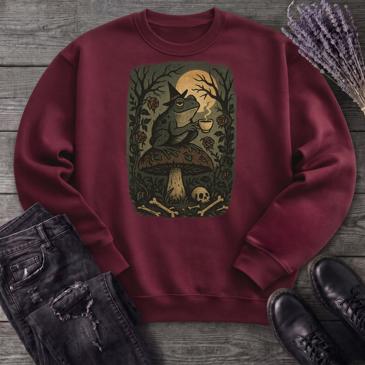 Frog Garden Sweatshirt