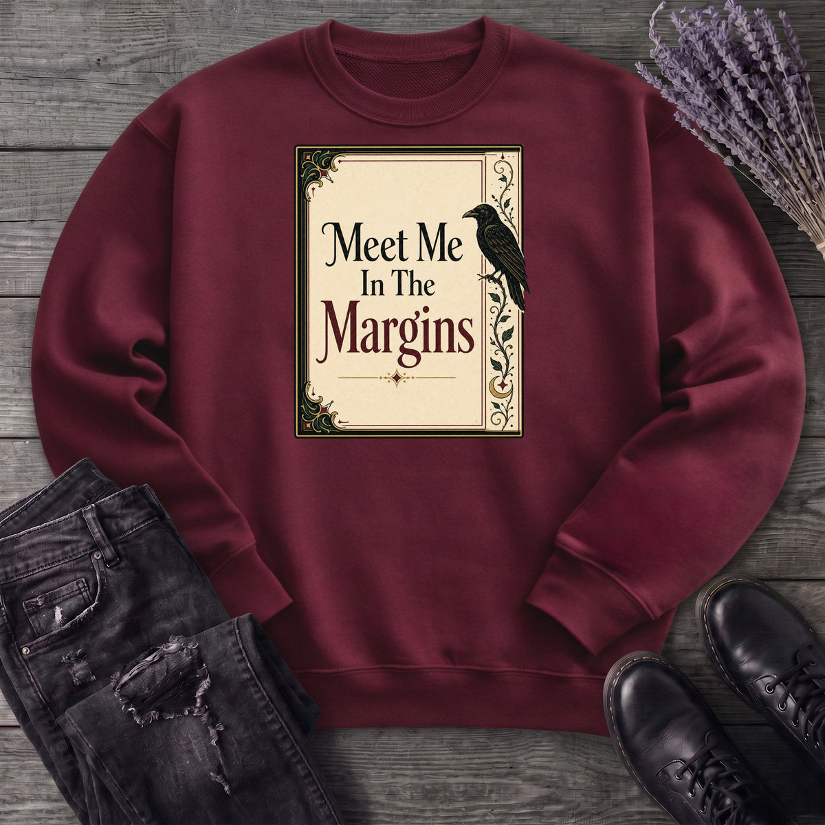Meet Me In The Margins Sweatshirt
