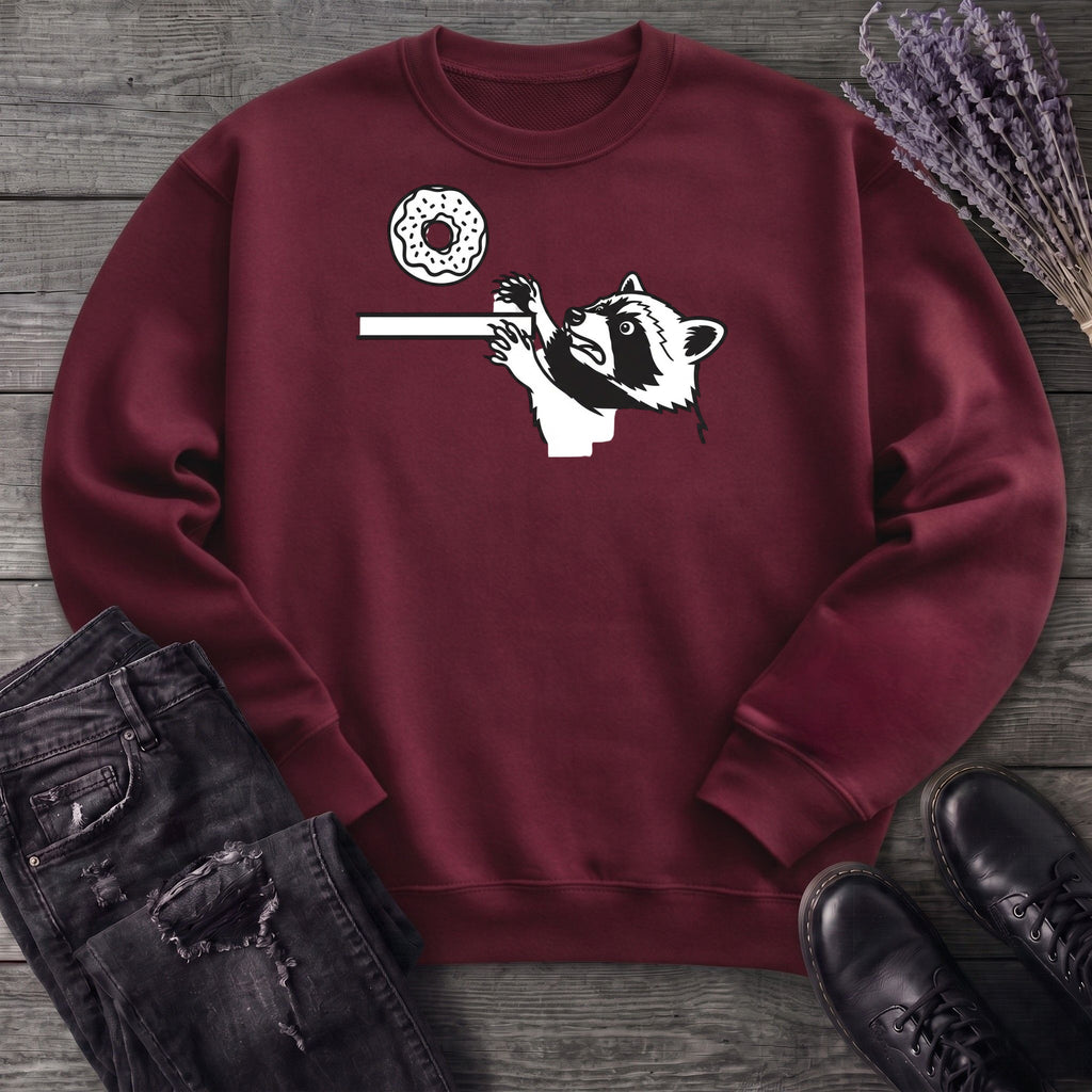 Raccoon Donut Sweatshirt