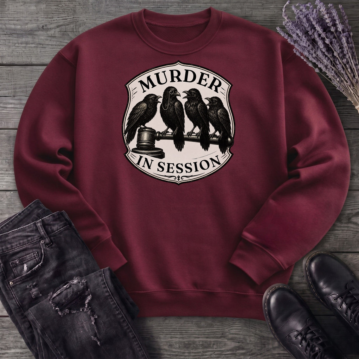 Murder In Session Sweatshirt