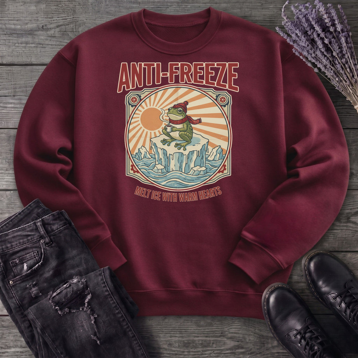 Anti Freeze Frog Sweatshirt