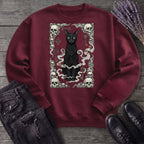 Cat Skull Card Sweatshirt