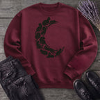 crescent moon black cats Sweatshirt