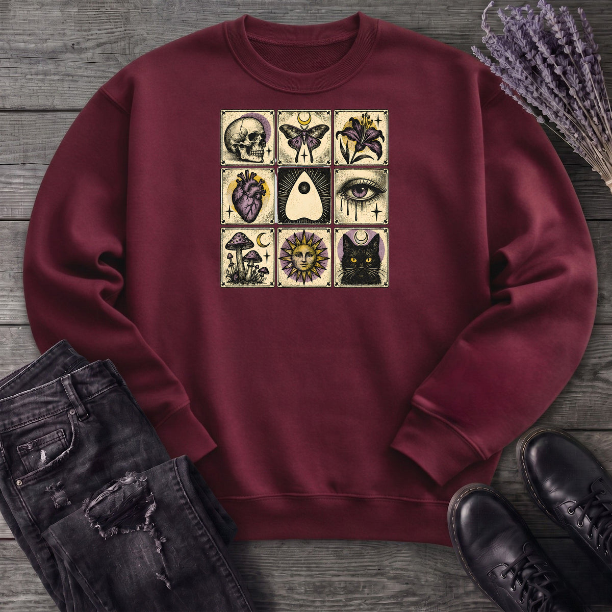 Occult Grid Sweatshirt