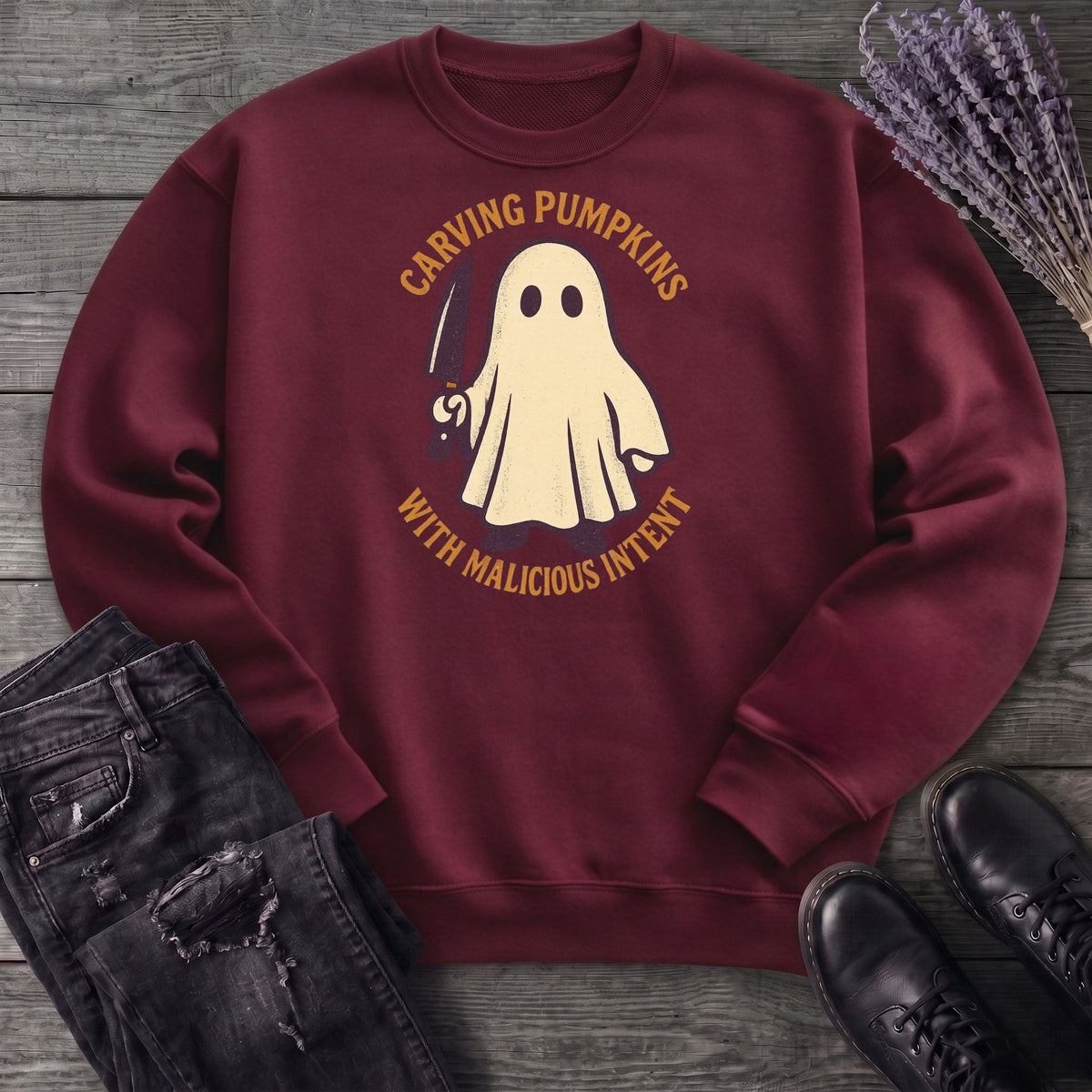 Carving With Malicious Intent Sweatshirt