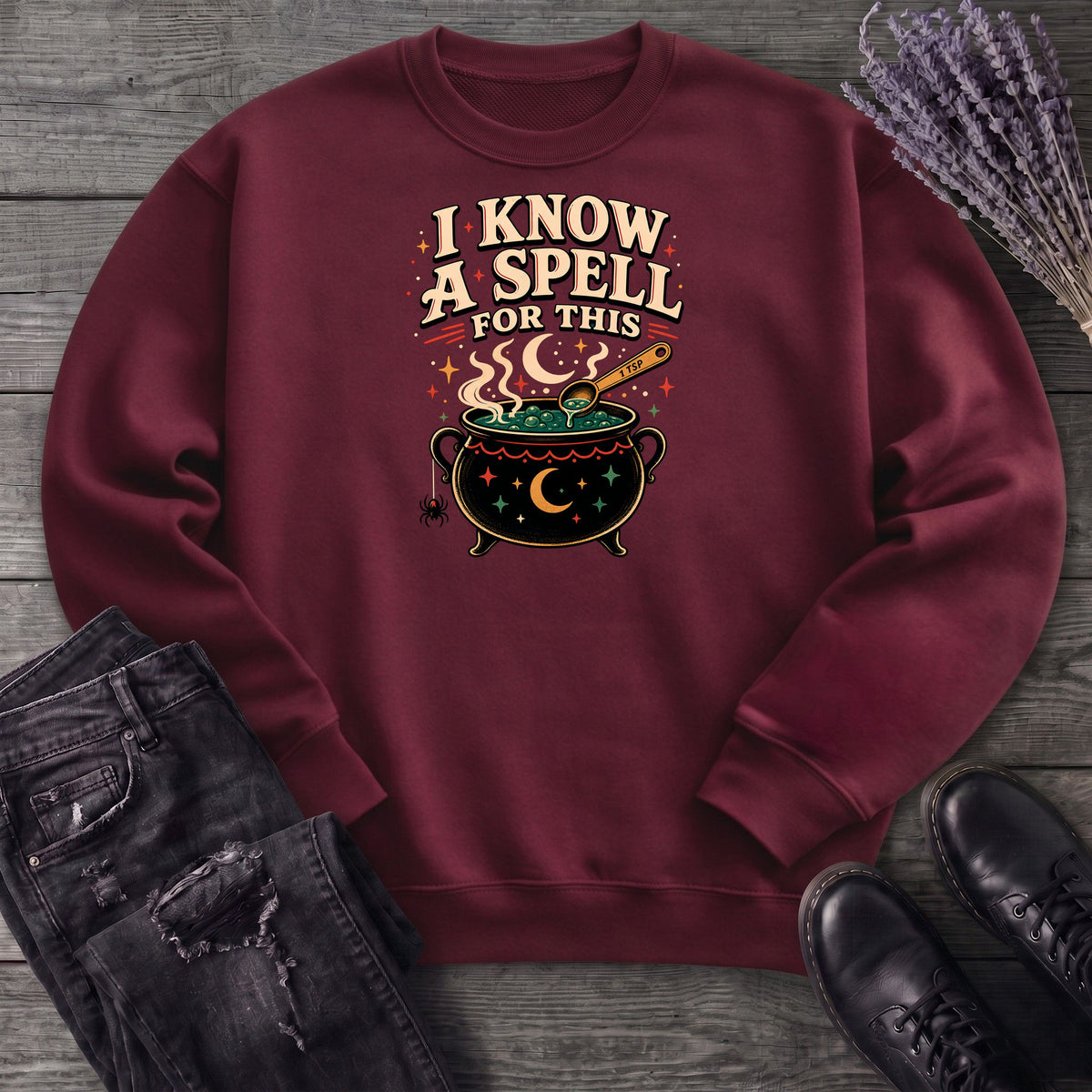 I know A Spell Sweatshirt