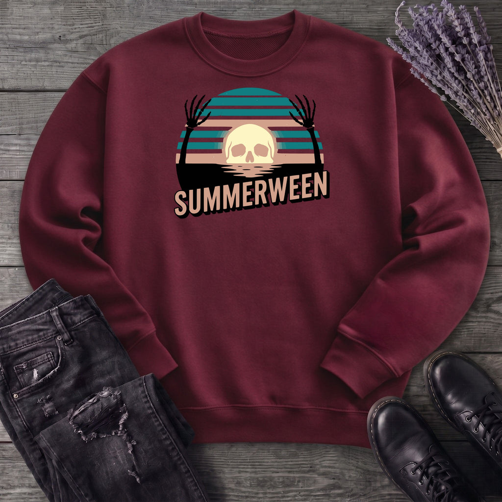 Summerween Skull Sweatshirt