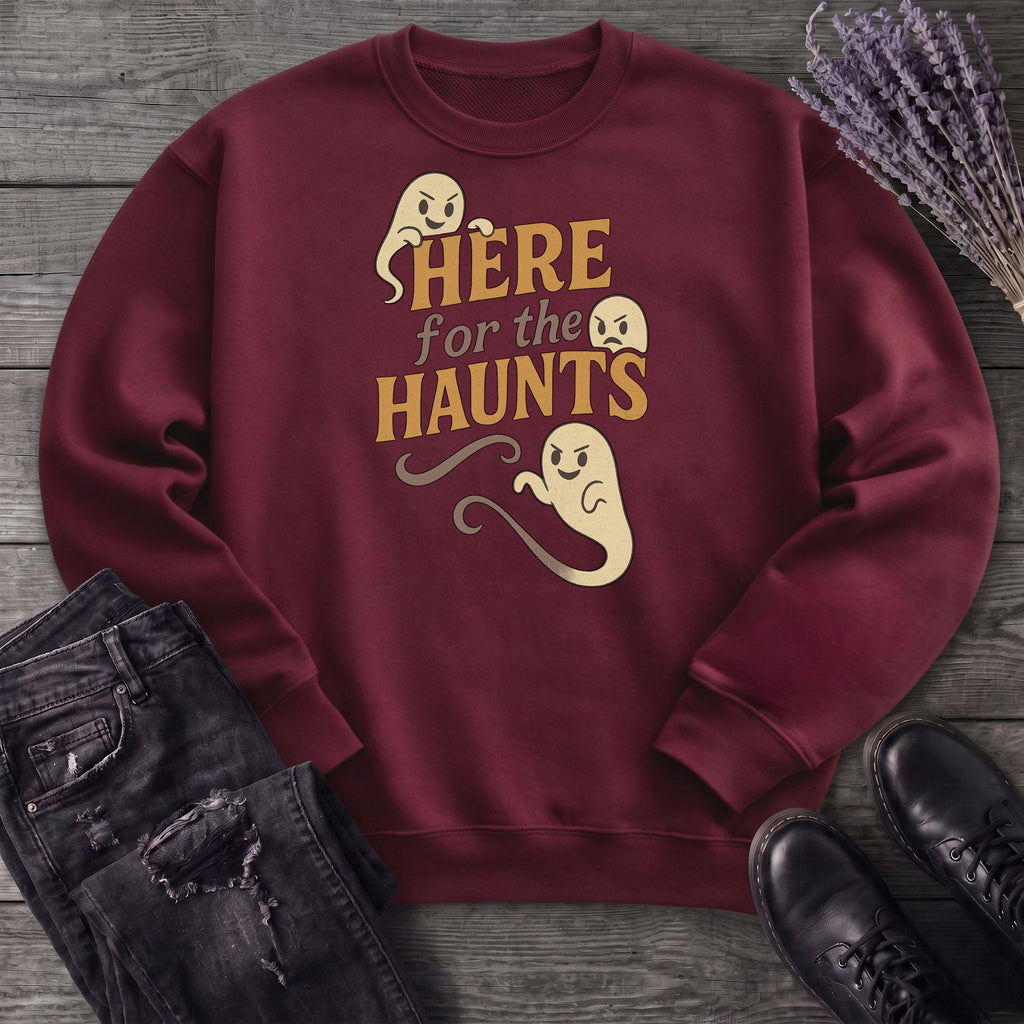 Here For The Haunt Sweatshirt