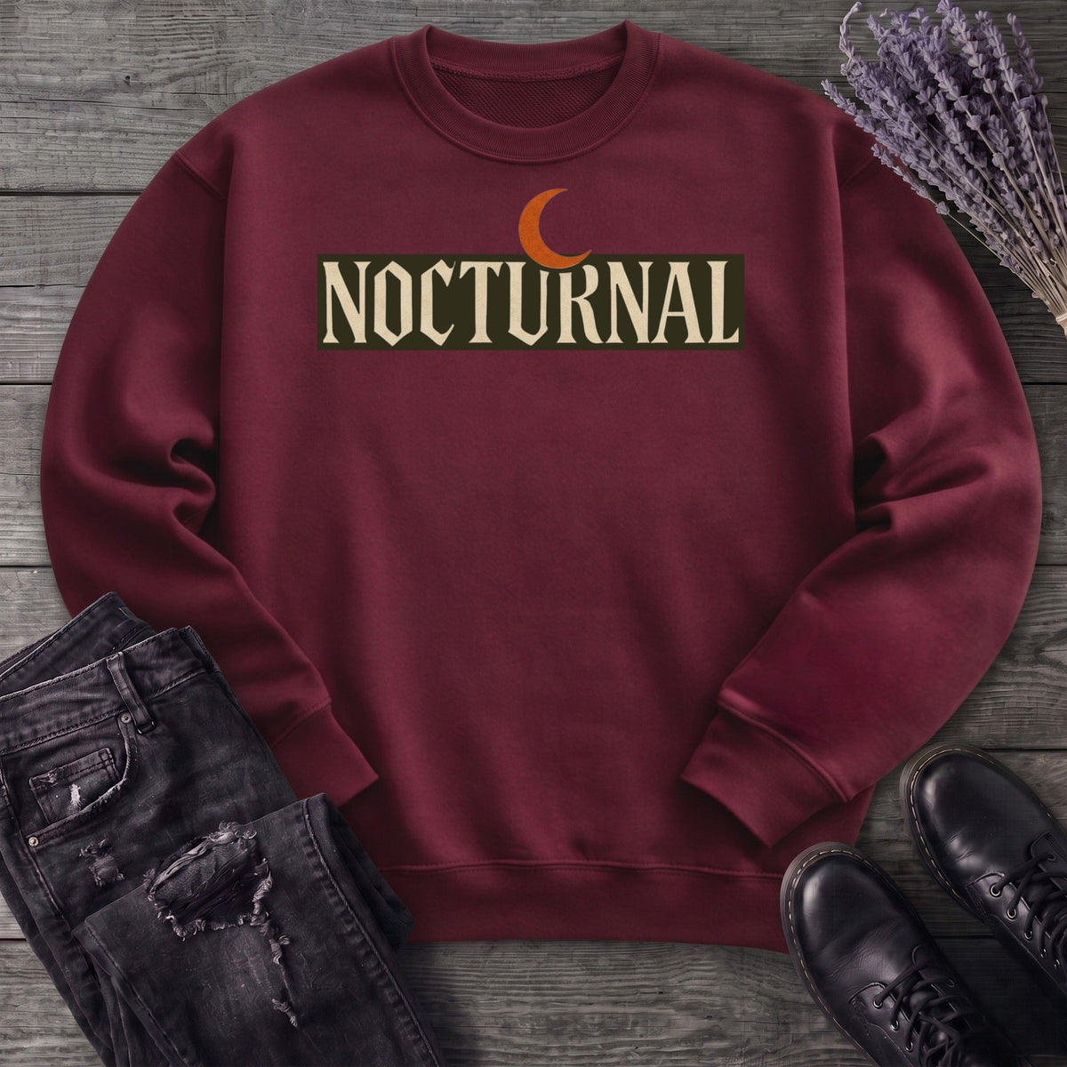 Nocturnal Moon Sweatshirt