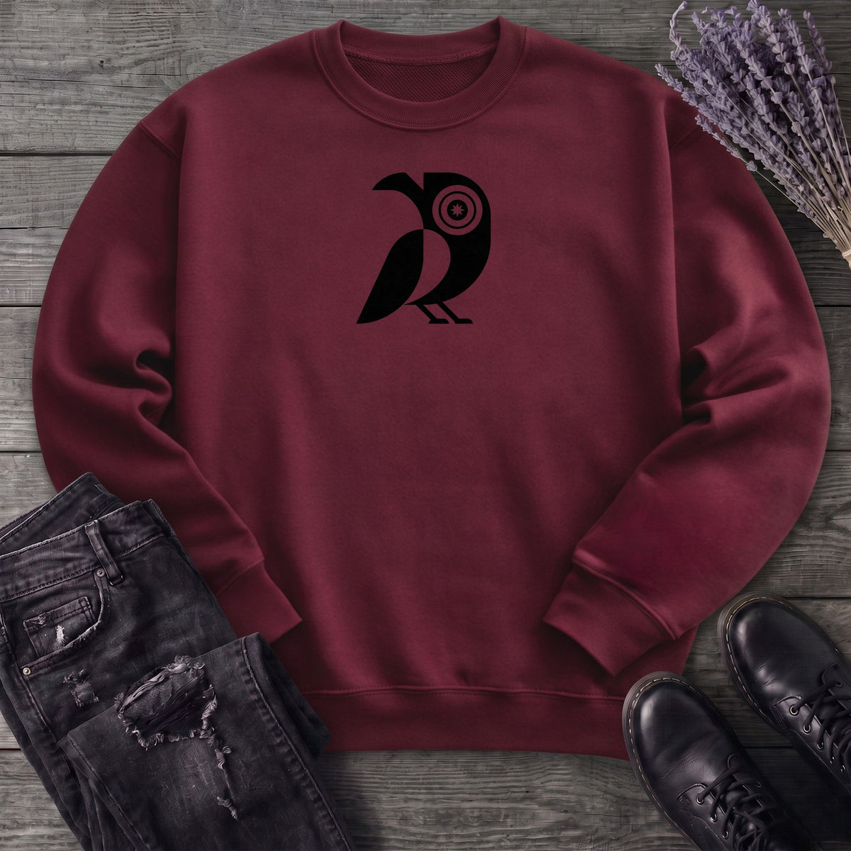 The All-Seeing Crow Sweatshirt