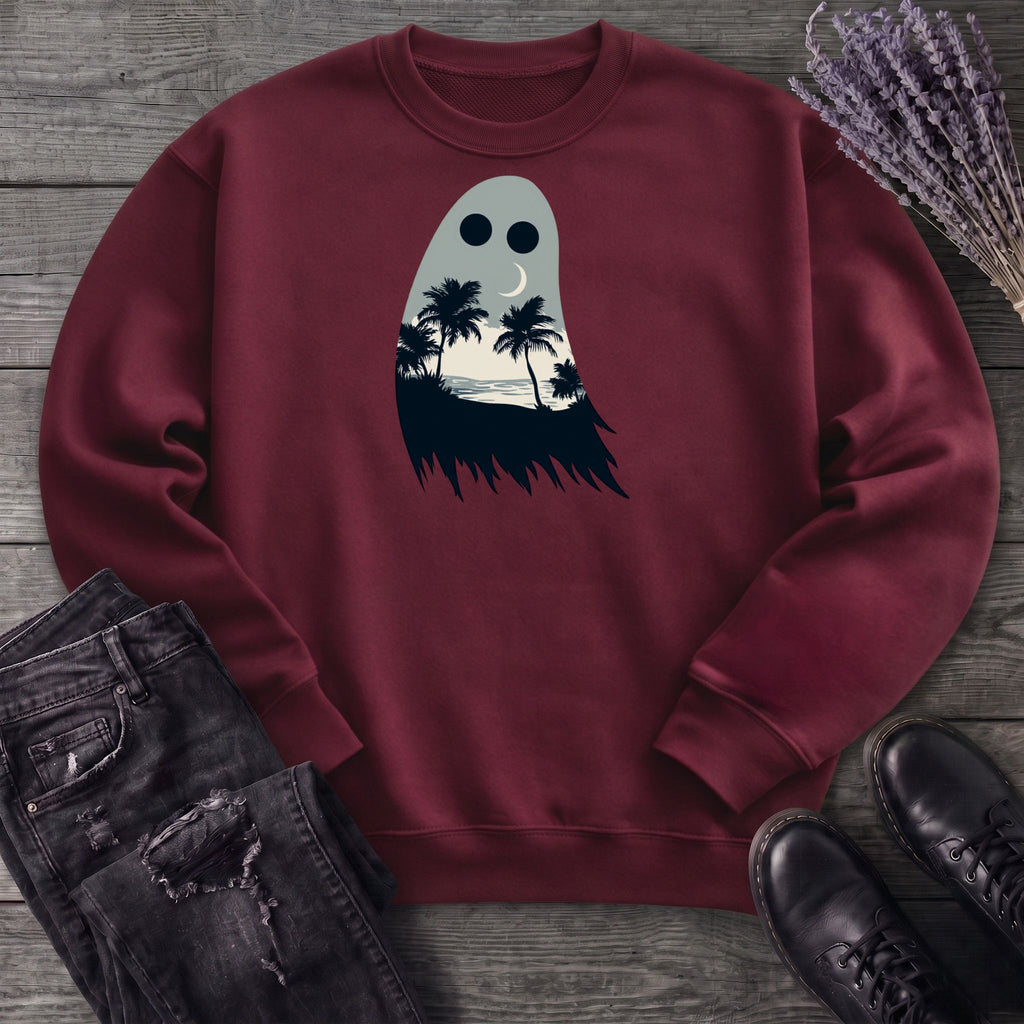 tropical ghost silhouette Sweatshirt