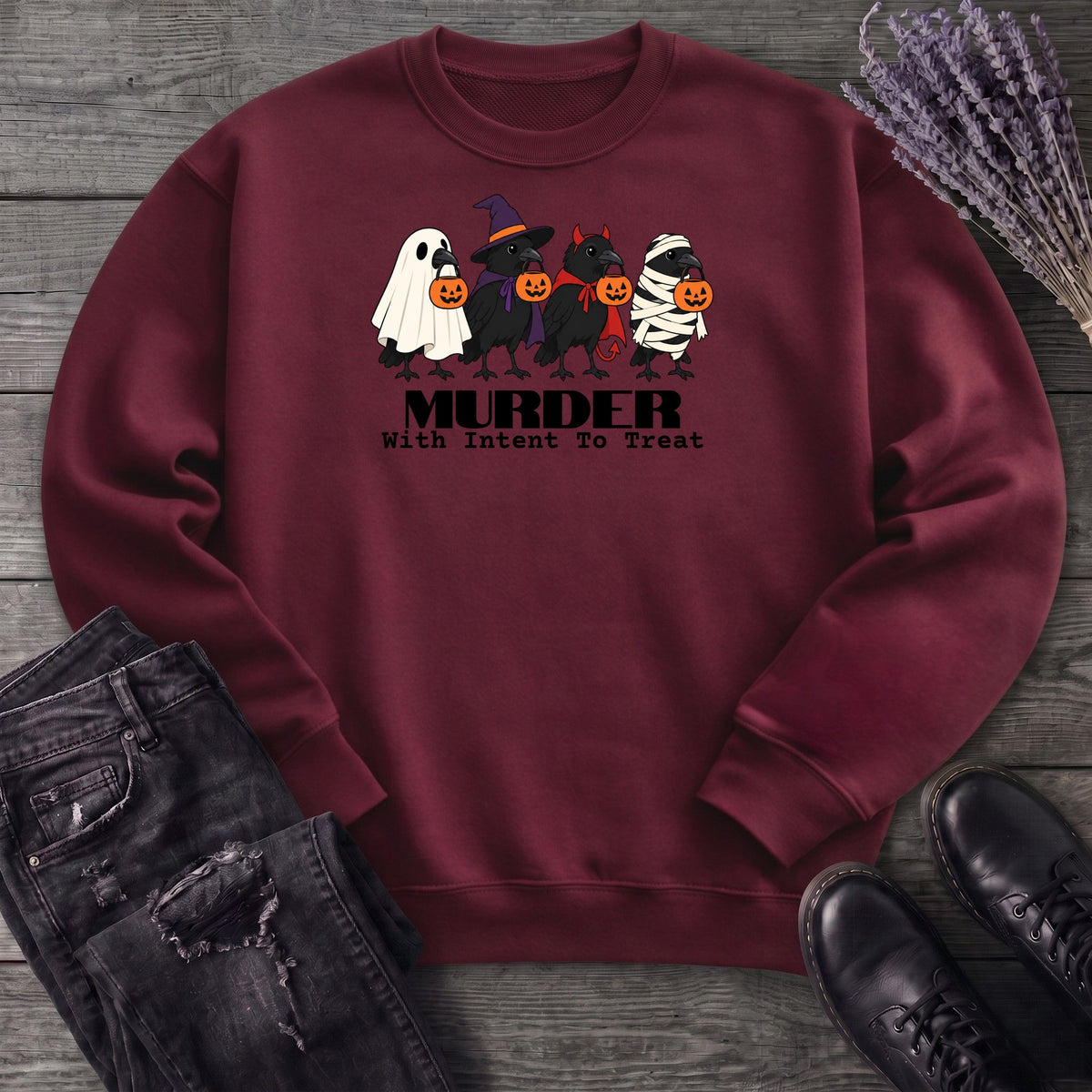 Murder With Intent To Treat Sweatshirt