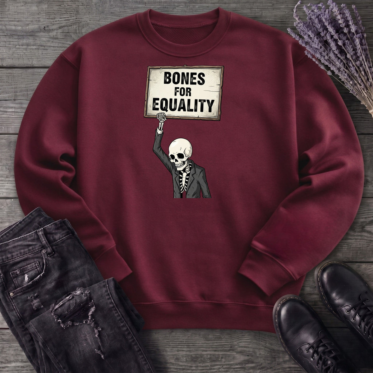 Bones For Equality Sweatshirt