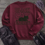 Black Cat Energy Sweatshirt