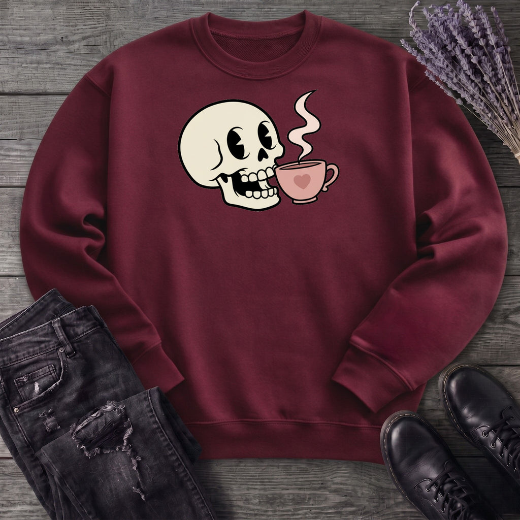 Skull Sip Sweatshirt
