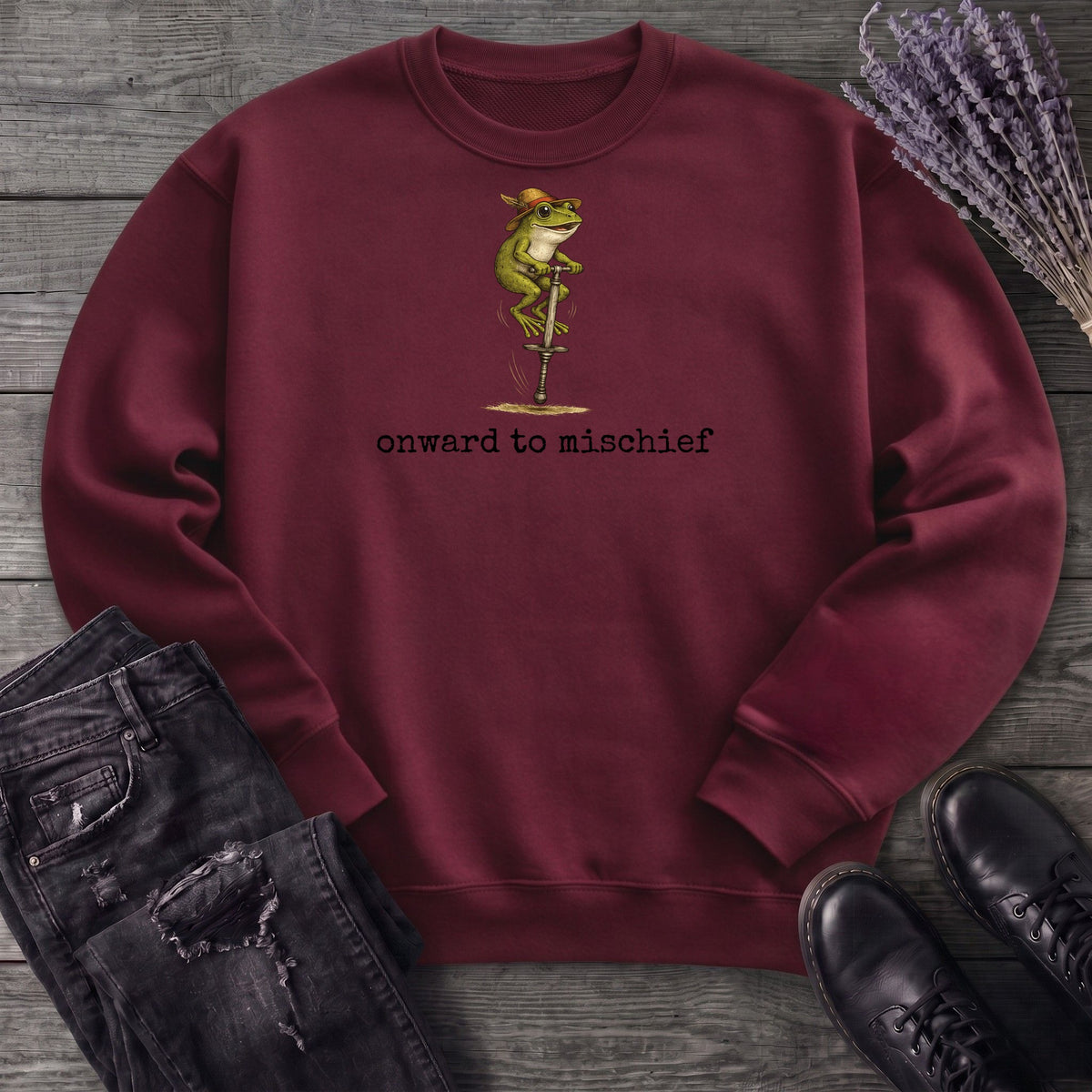Onward To Mischief Sweatshirt