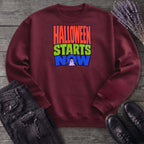 Halloween Starts Now Sweatshirt