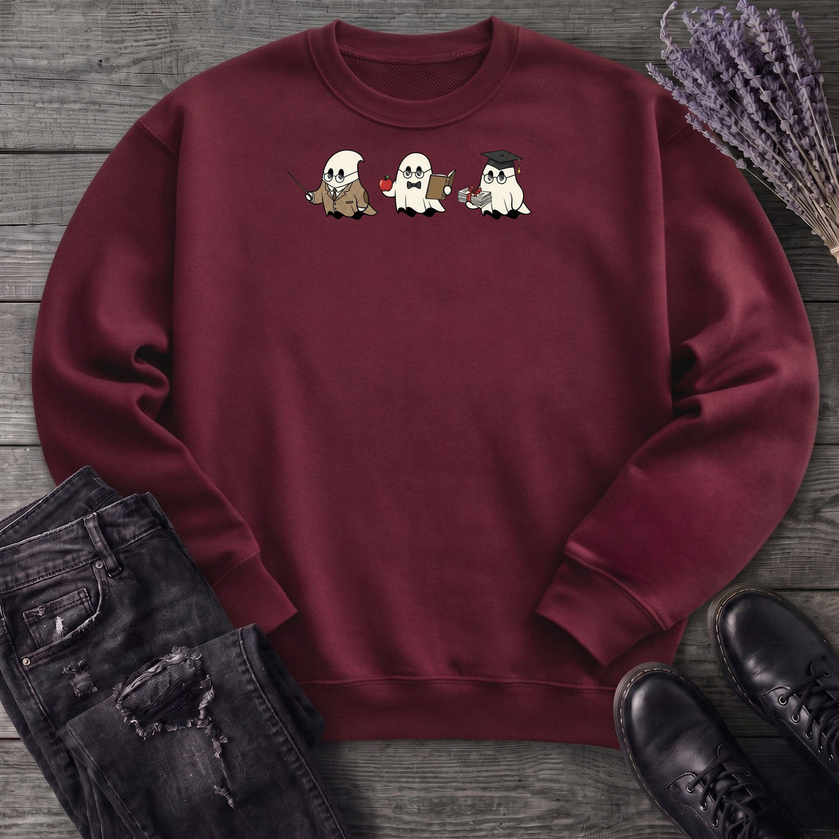 Professor Ghost Trio Sweatshirt
