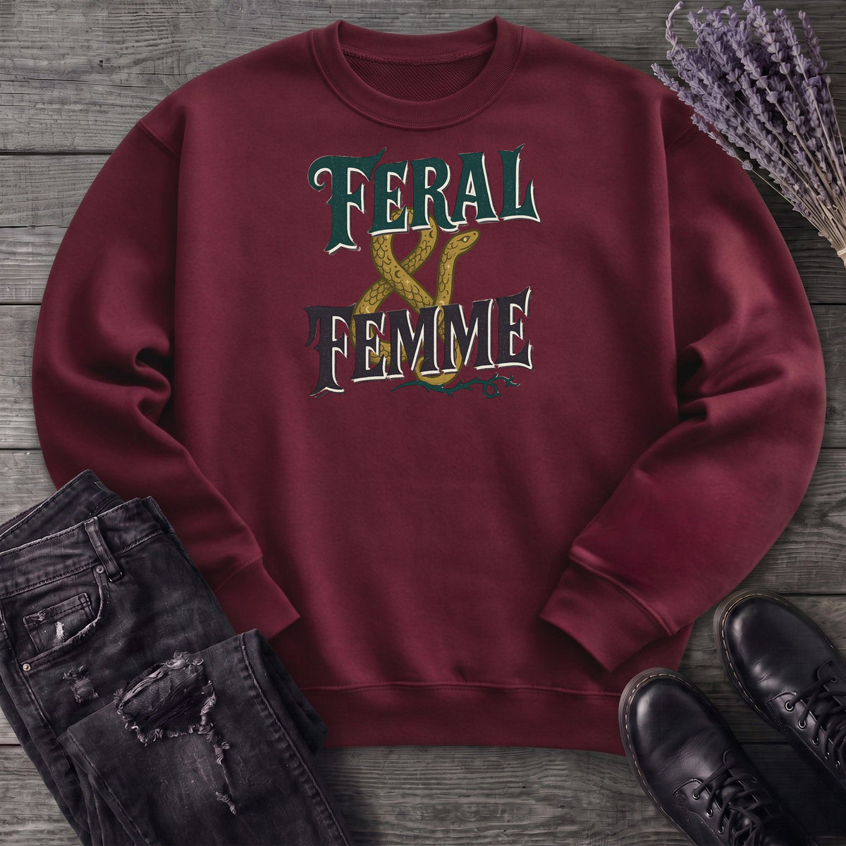 Feral And Femme Sweatshirt