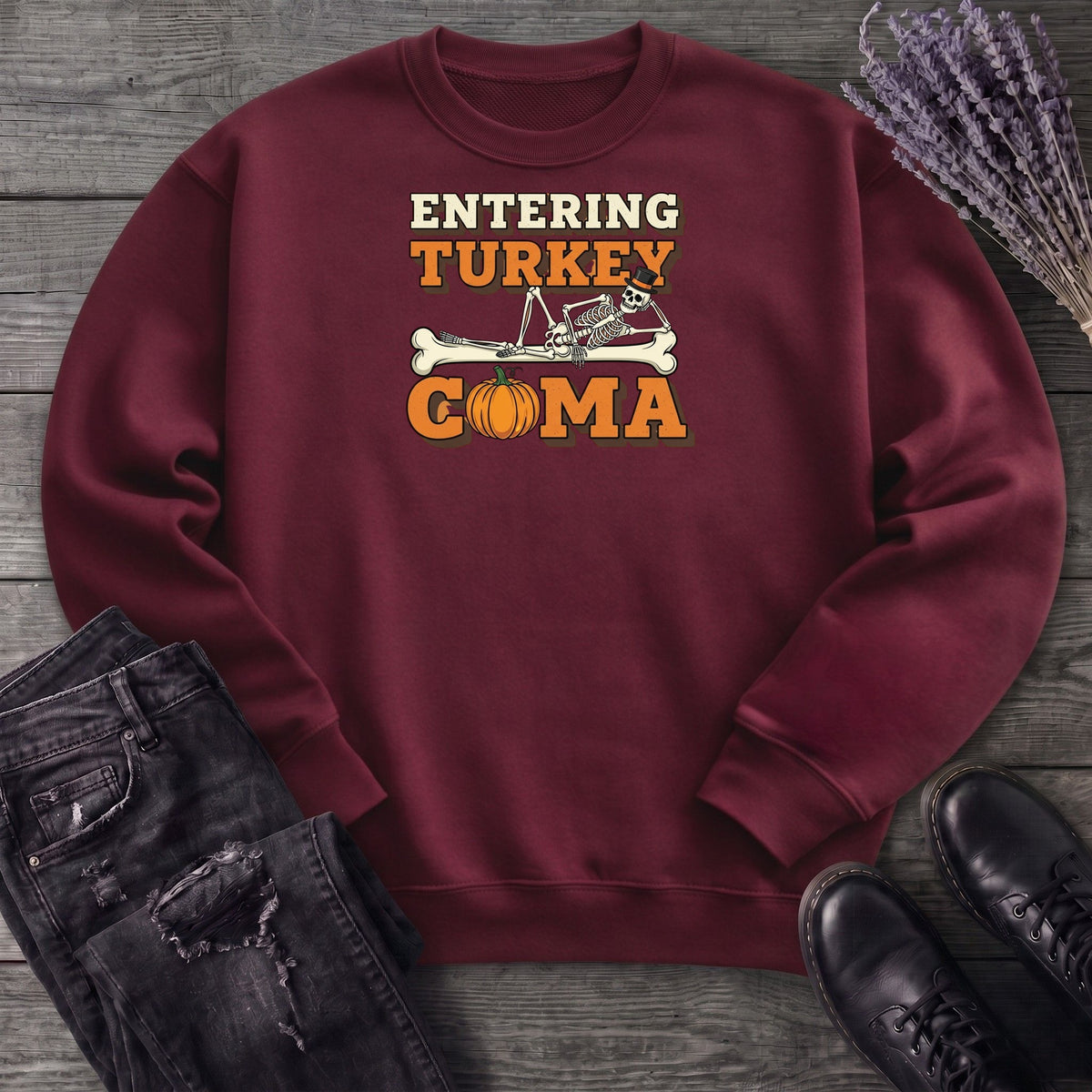 Entering Turkey Coma Sweatshirt