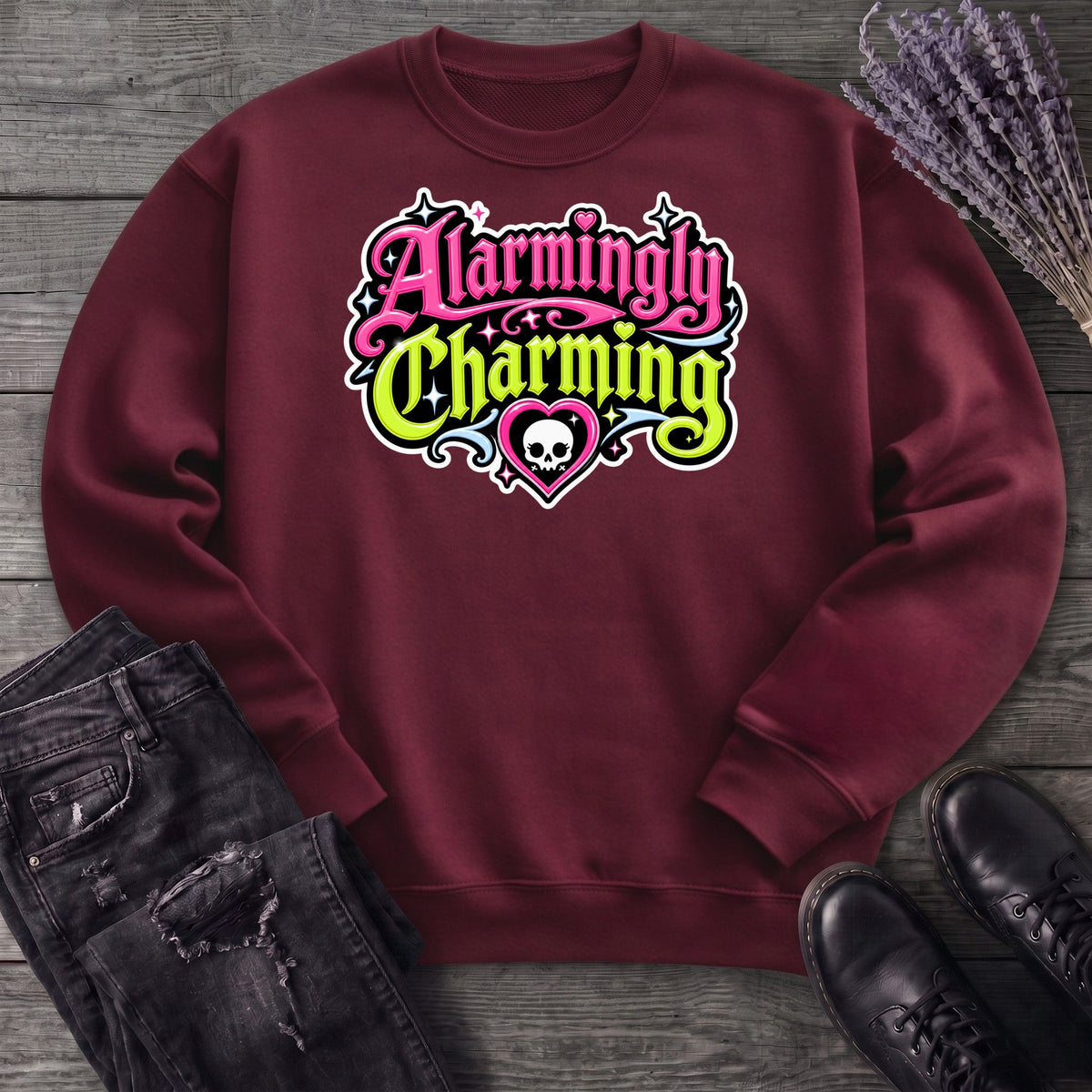 Alarmingly Charming Sweatshirt