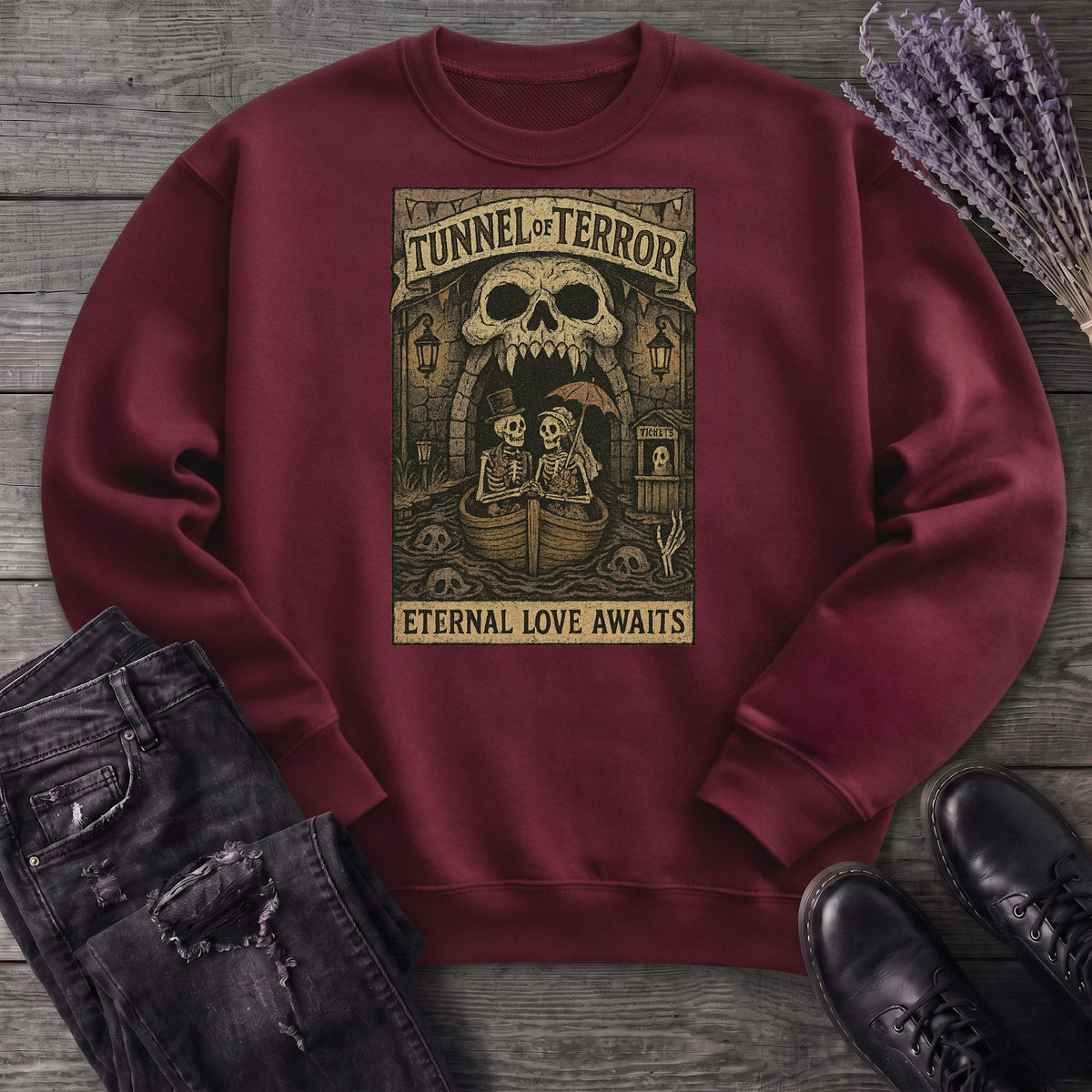 Tunnel Of Terror Sweatshirt