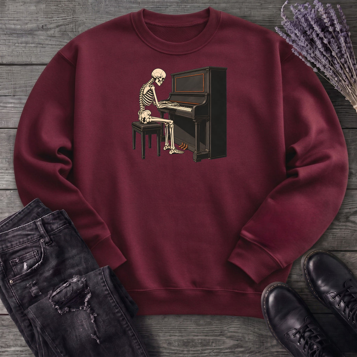 Skeletal Melodies Sweatshirt