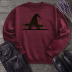 Ink Splatter Grunge Witch Sweatshirt