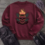 Tiki Skull Drink Sweatshirt