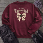 A Little Unraveled Sweatshirt