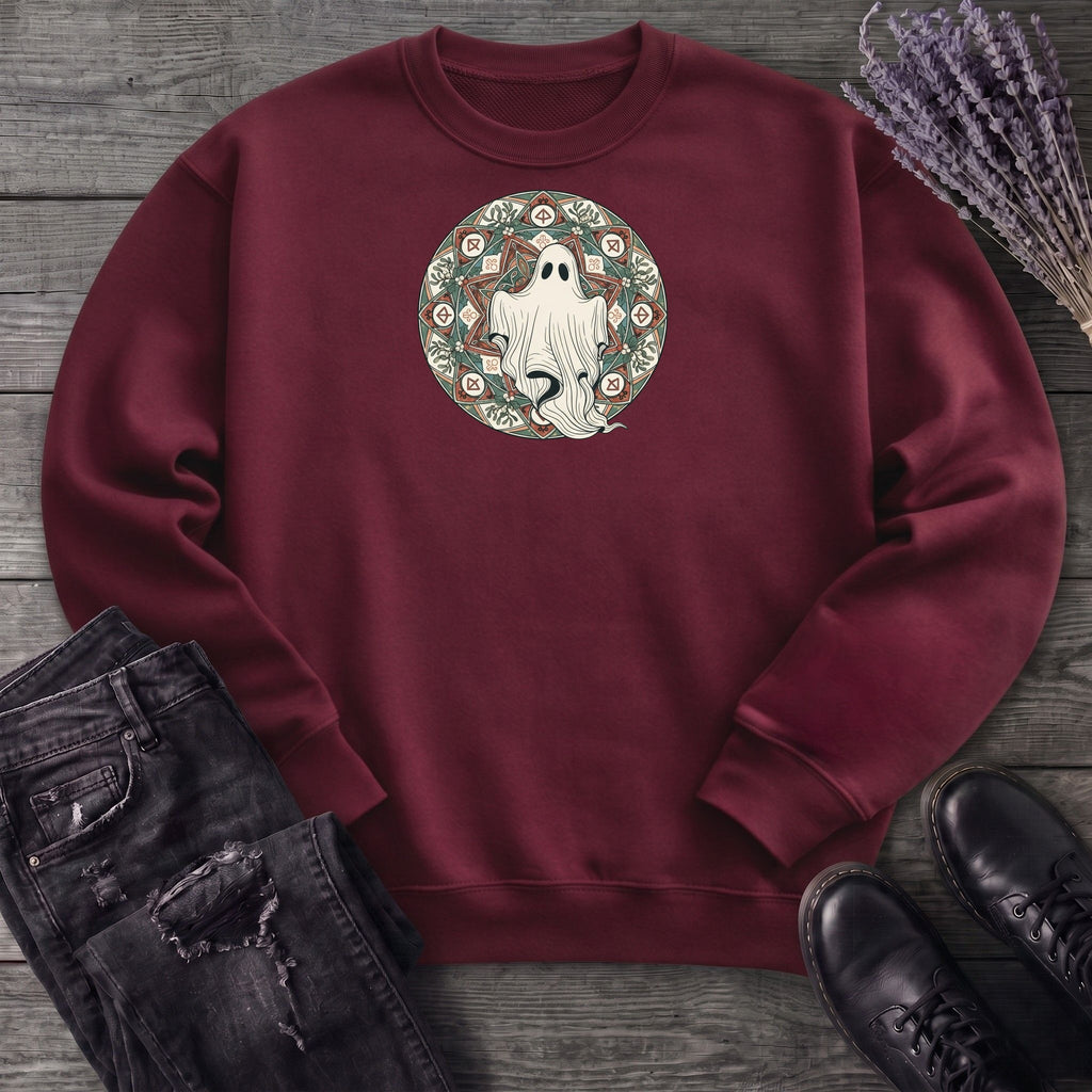Boho Ghost Mandala Sweatshirt