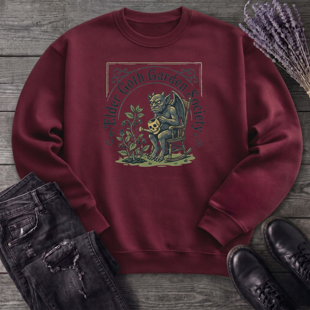 Elder Goth Garden Society Sweatshirt