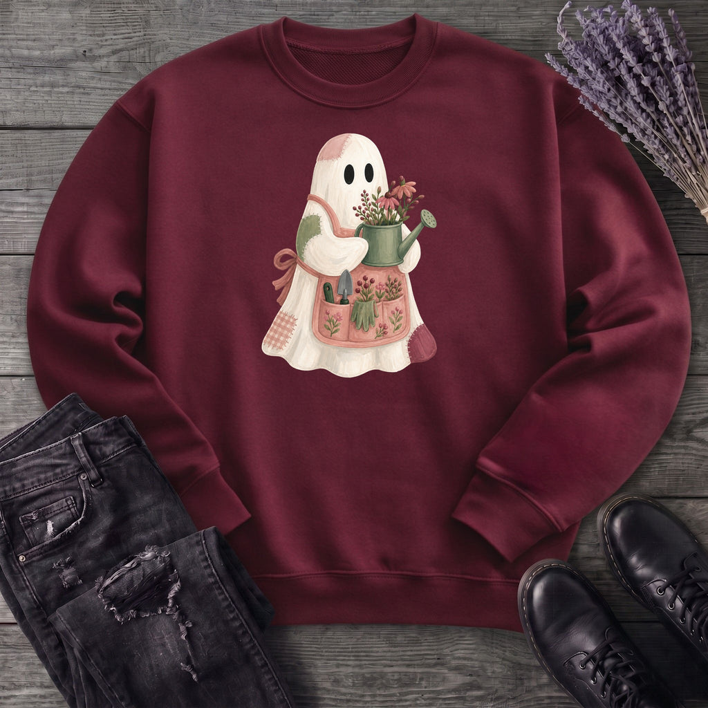 Patchwork Garden Ghost Sweatshirt