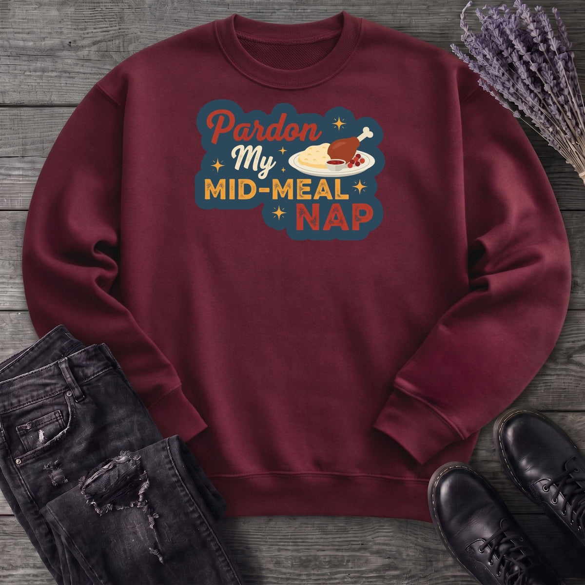 Mid Meal Nap Sweatshirt