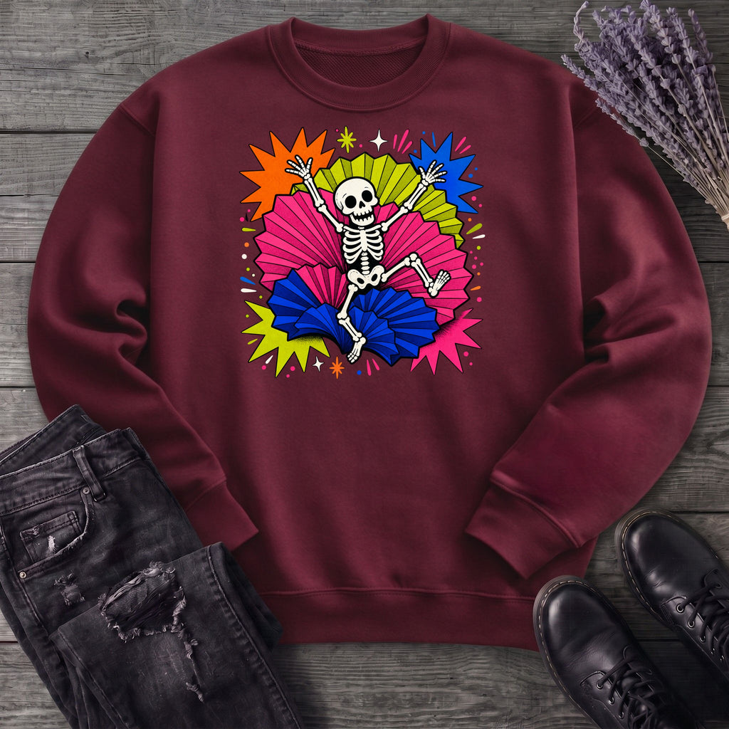 Festive Skeleton Sweatshirt