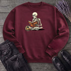 Skeleton Reading Sweatshirt