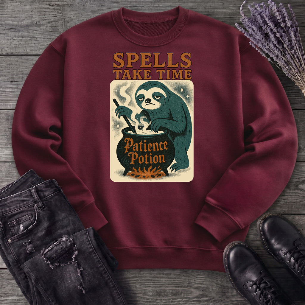 Spells Take Time Sweatshirt