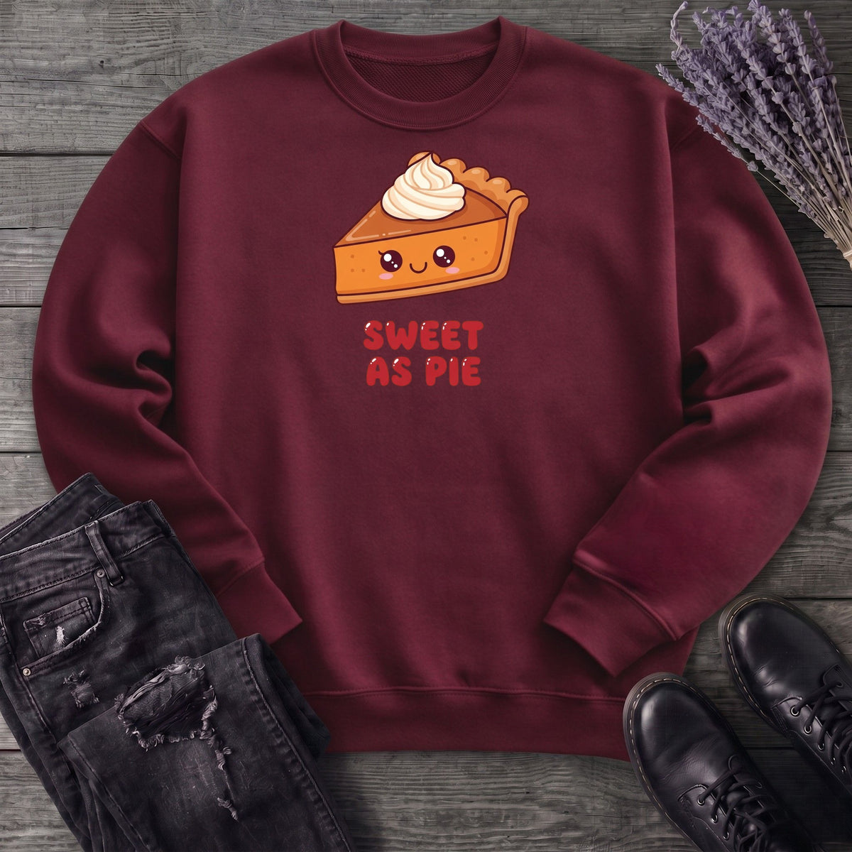 Cute As Pie Sweatshirt