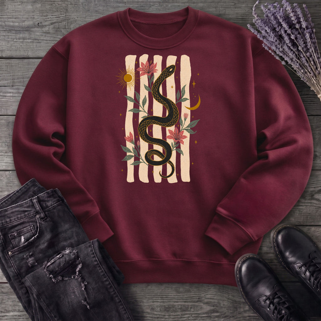 Serpent In Bloom Sweatshirt
