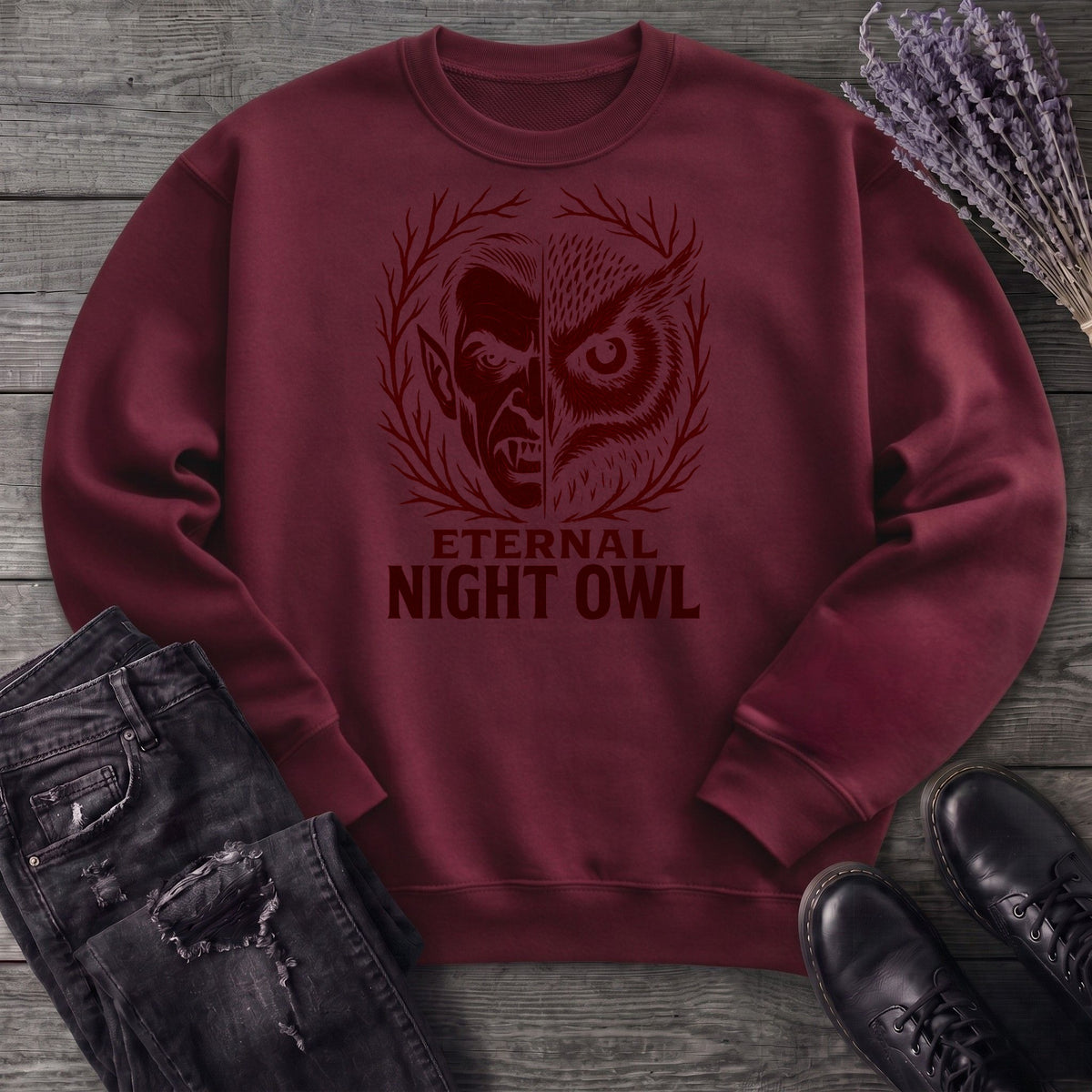 Eternal Night Owl Sweatshirt