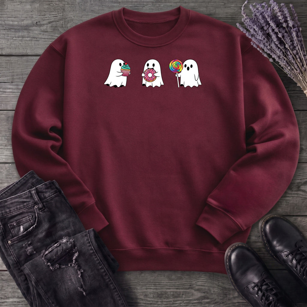 Ghosts Fun Treats Sweatshirt