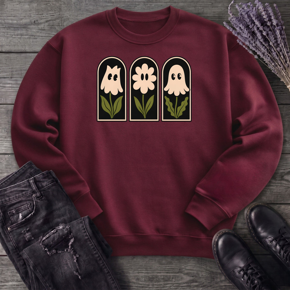 Ghosts In Bloom Sweatshirt
