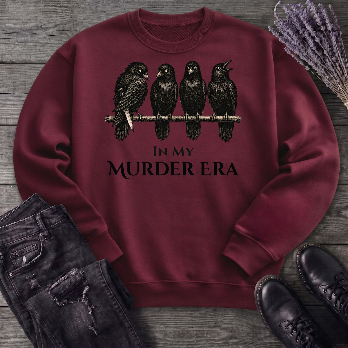 In My Murder Era Sweatshirt