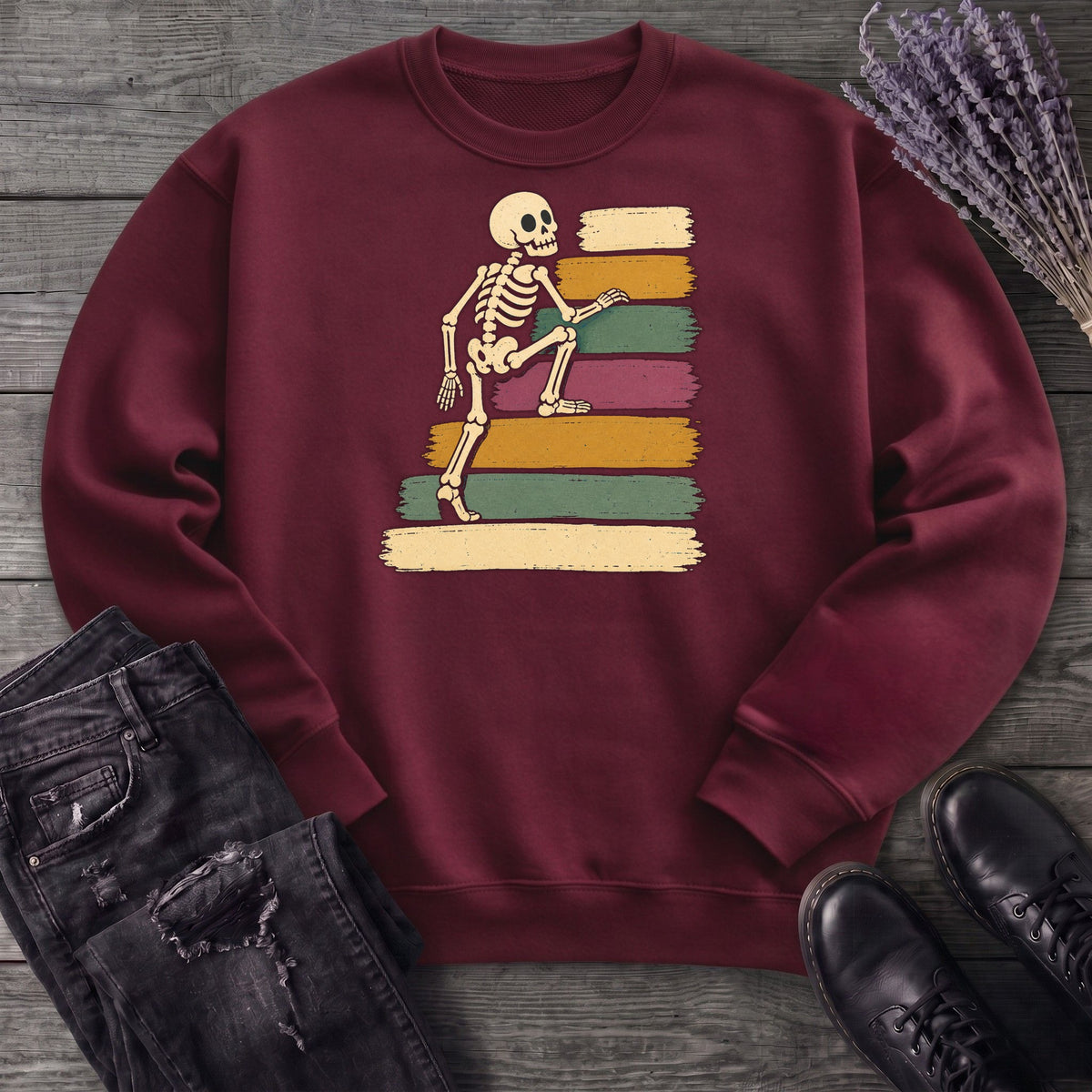 Climbing Stripes Sweatshirt