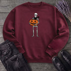 Skeleton Jack O Lantern Sweatshirt