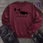 tini bit feral Sweatshirt