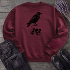 Classic Crow and Skull Sweatshirt
