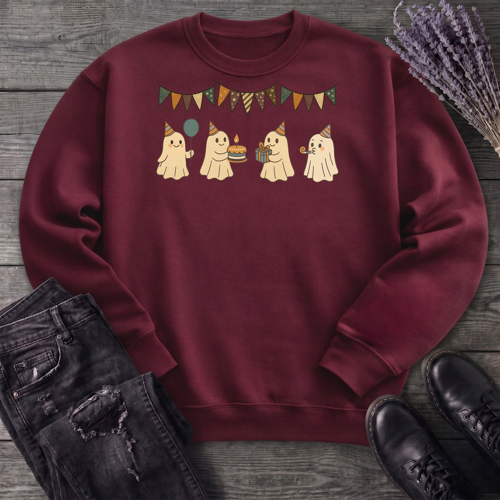 ghost birthday party Sweatshirt