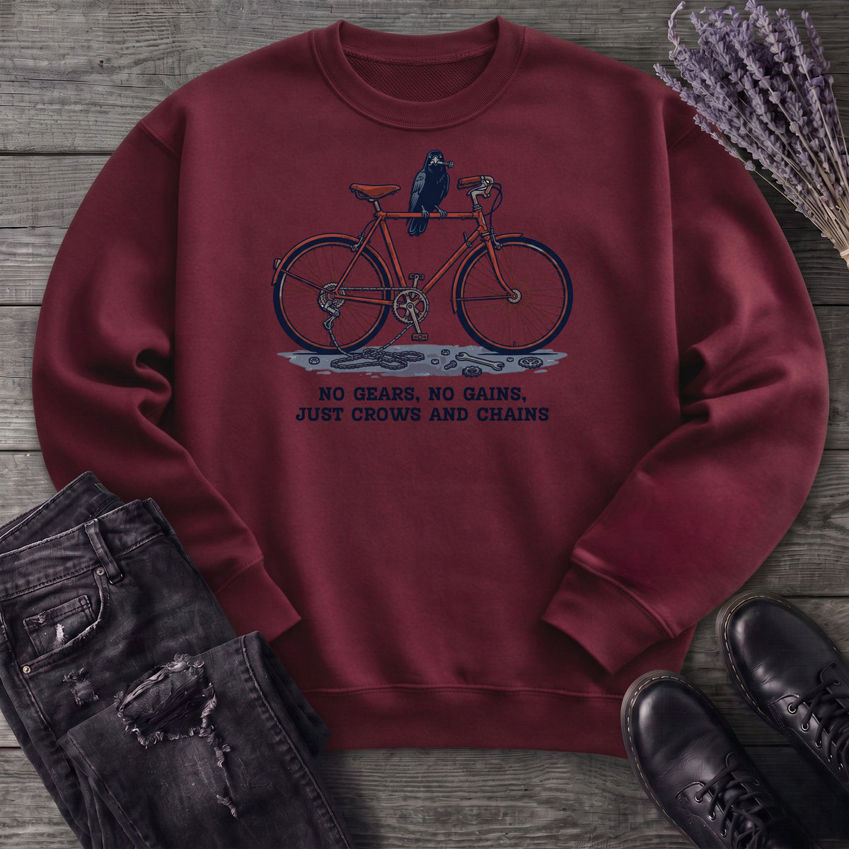 No Gears No Gains Sweatshirt